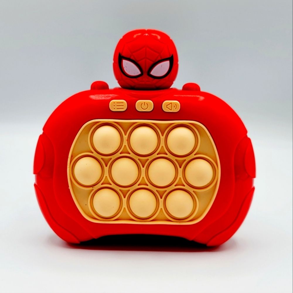 Electronic Sensory Fidget handheld Spiderman pop-it fidget toy